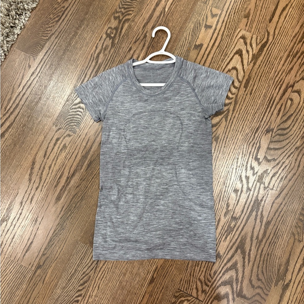 short sleeve swiftly techheathered gray